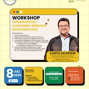 WORKSHOP PERLINDUNGAN KONSUMEN  BERBASIS SKKNI DAN KKNI (20250708)
